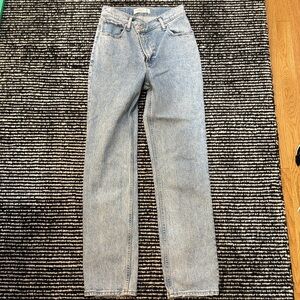 Abercrombie & Fitch Light Blue Straight Leg Jeans